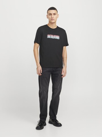 JACK & JONES Shirt 'JWHCYBER' in Black