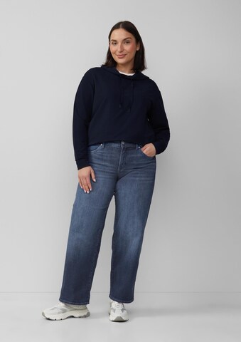 Sweat-shirt s.Oliver en bleu