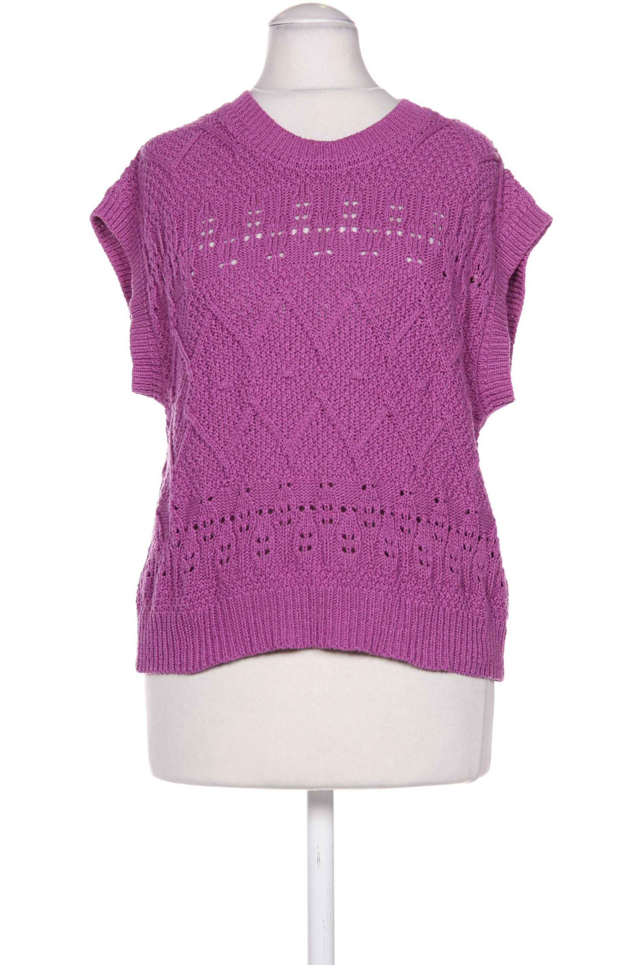 hessnatur Sweater & Cardigan in XS in Purple: front