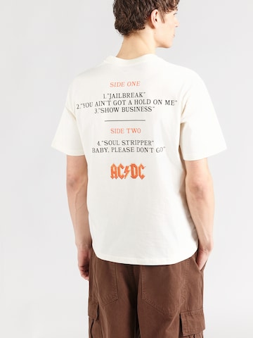 GAP - Camisa 'APR - ACDC' em branco: frente