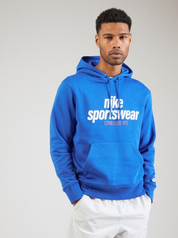 Felpa 'CLUB' di Nike Sportswear in blu: frontale