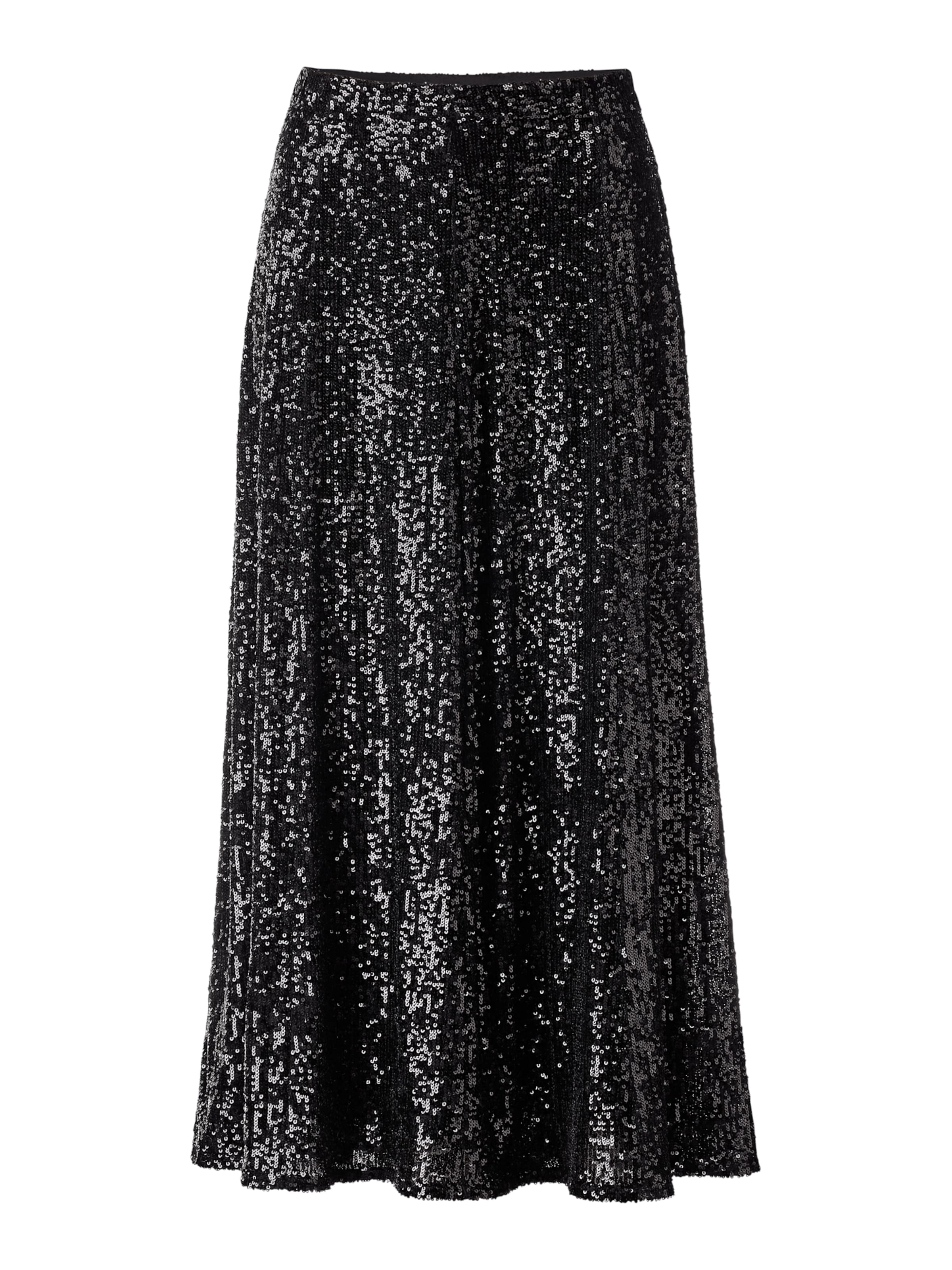 heine Φούστα σε μαύρο: μπροστά