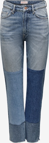 ONLY Regular Jeans 'JOLY' in Blauw: voorkant