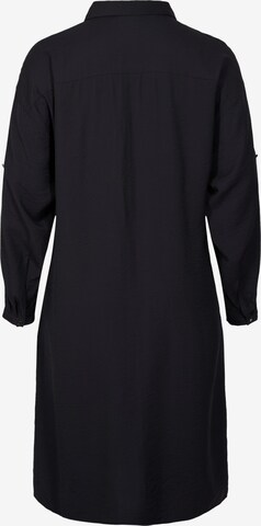 Robe-chemise 'Fahit' Zizzi en noir