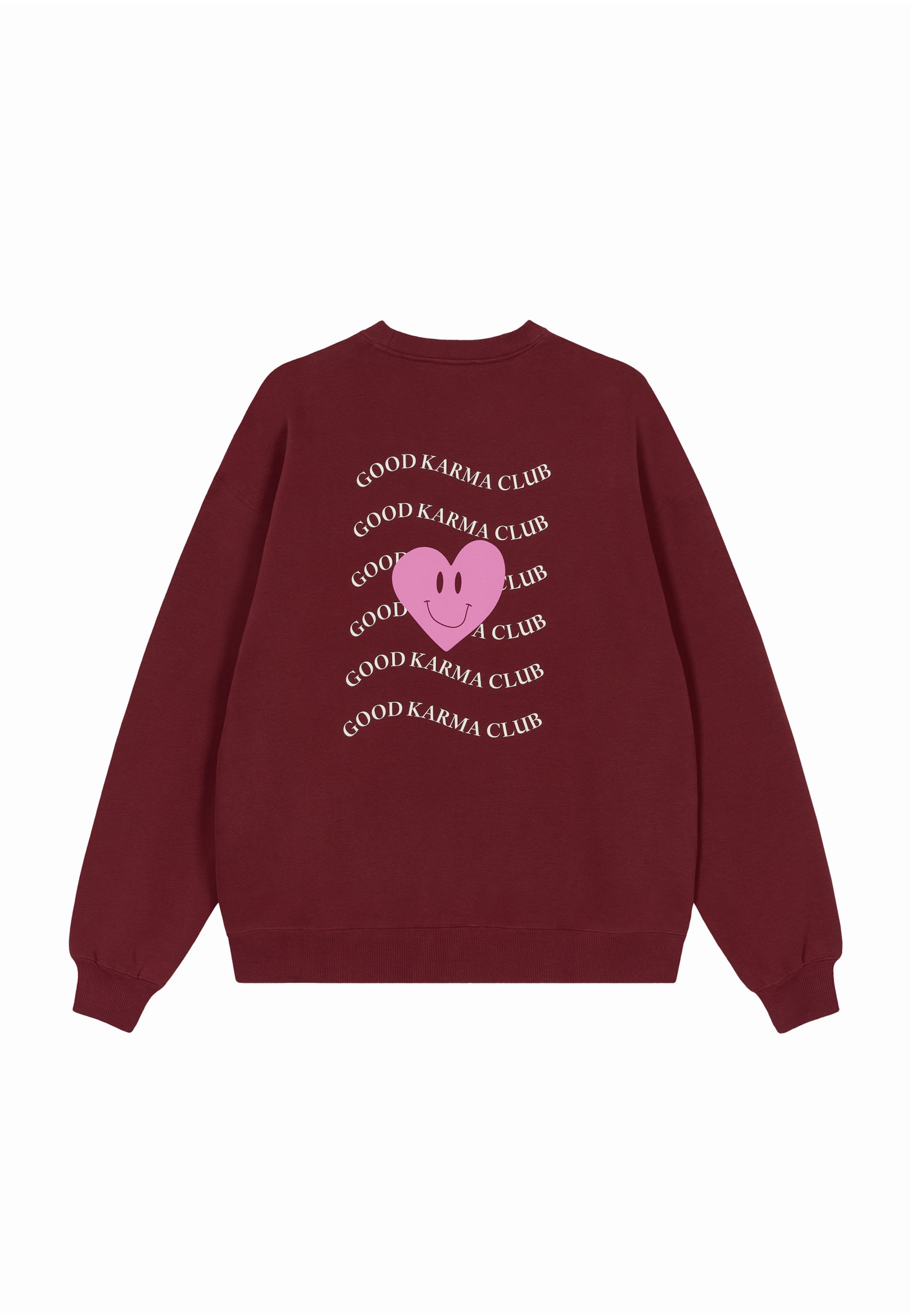 OH APRIL - Sudadera 'Good Karma' en rojo