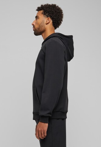 Urban Classics Zip-Up Hoodie in Black