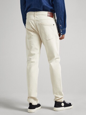 Pepe Jeans Tapered Jeans 'STANLEY' in Beige