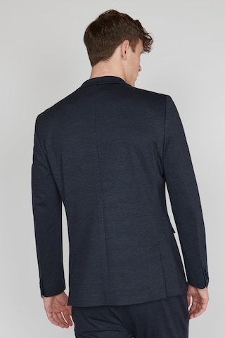 Matinique Regular fit Colbert 'George' in Blauw