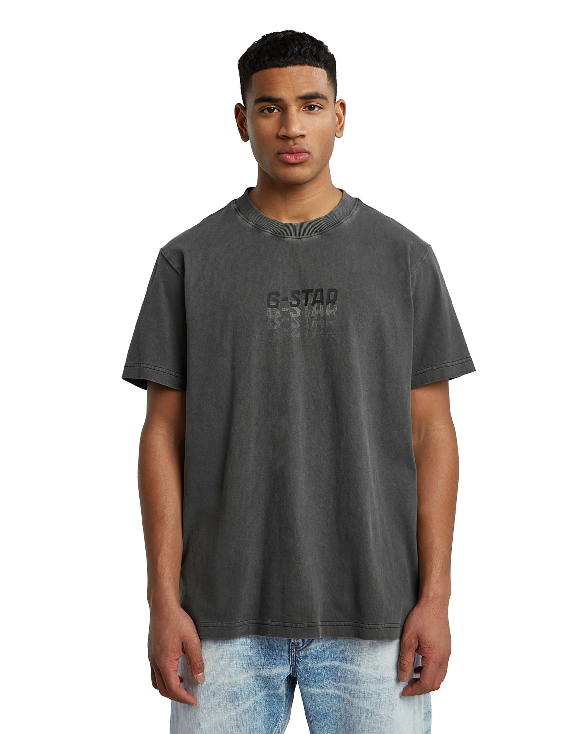 G-STAR T-Shirt in Schwarz: Vorderseite