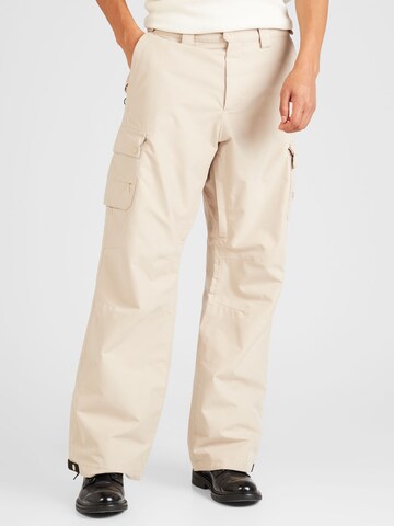OAKLEY Regular Outdoor trousers 'PIVOT' in Beige: front