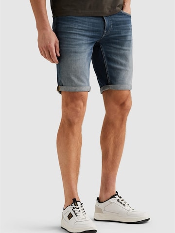 PME Legend Normalny krój Jeansy 'PME Legend Nightflight regular fit shorts' w kolorze niebieski: przód