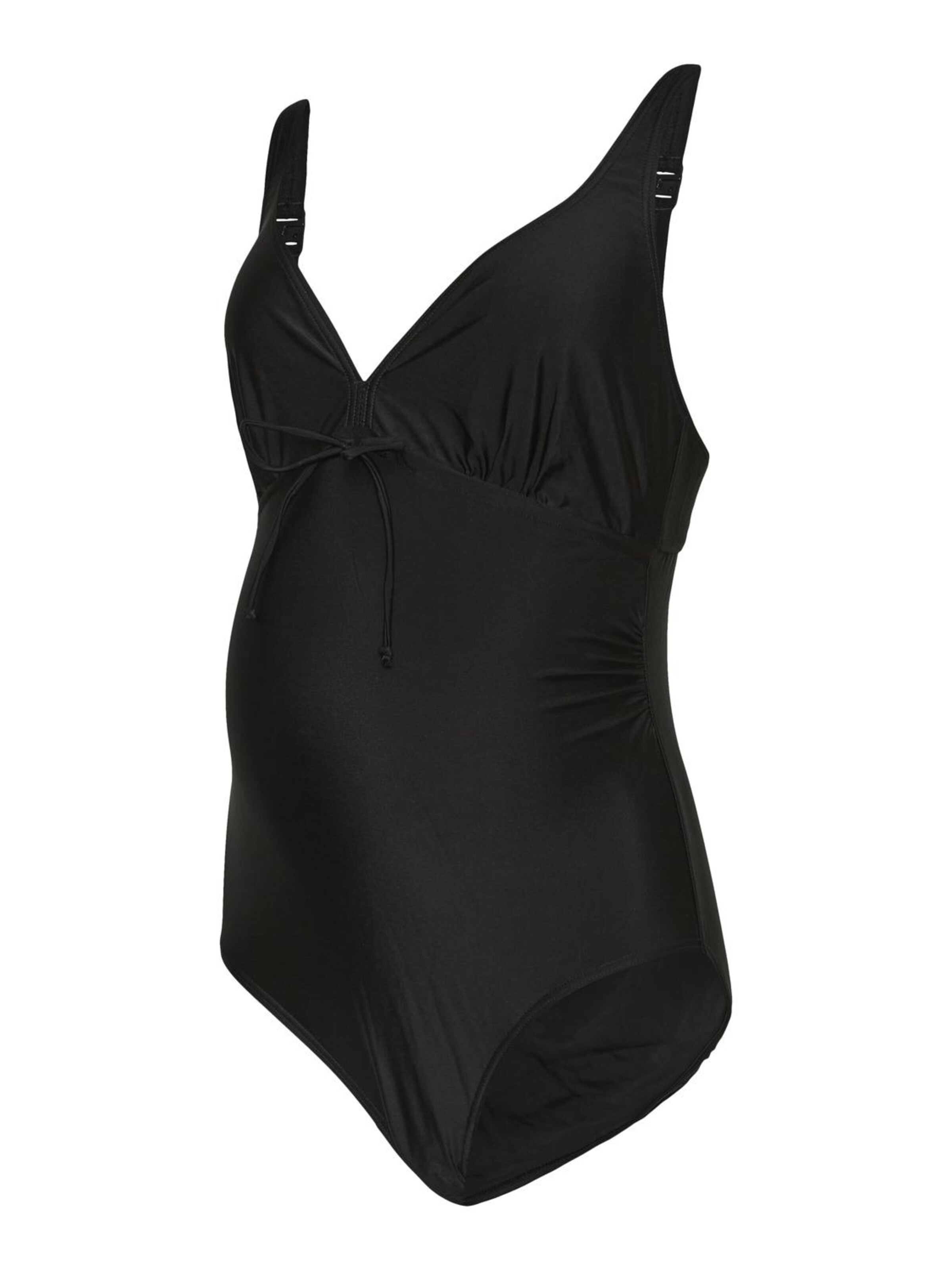 melns MAMALICIOUS Bezvīļu Peldkostīms 'Josefine': no priekšpuses