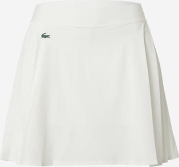 Lacoste Sport Športová sukňa - biela: predná strana