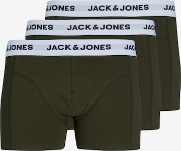 JACK & JONES Boxerky - Zelená: predná strana