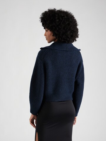 WEEKDAY Strickjacke 'Bea' in Blau