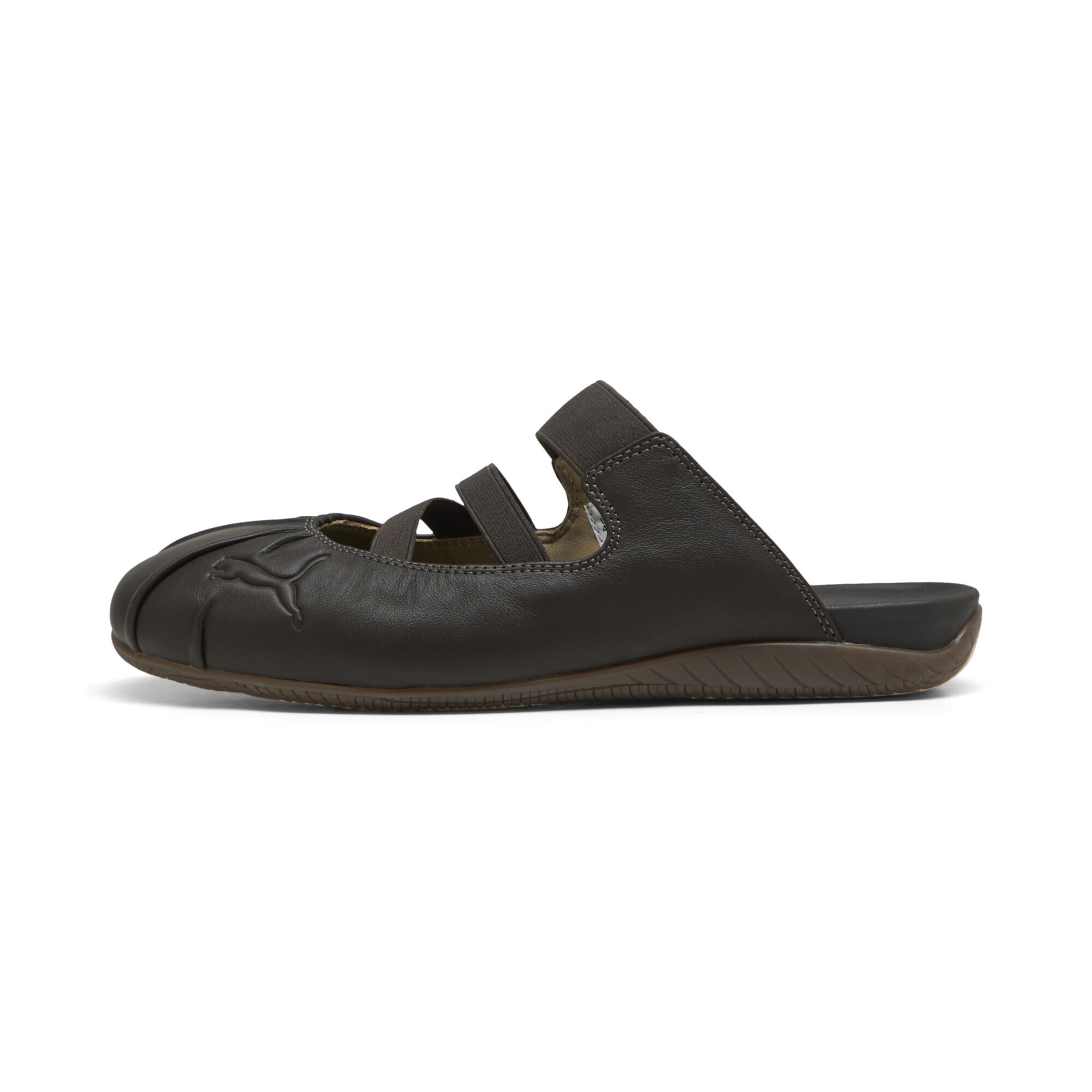 PUMA Mule 'Speedcat' in Brown: front