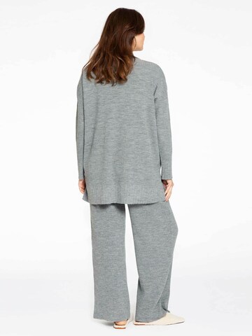 YOEK Pullover 'Lounge' in Grau