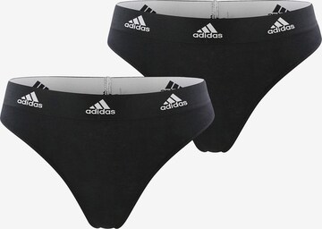 Sous-vêtements de sport ' Realasting Cotton ' ADIDAS SPORTSWEAR en noir : devant