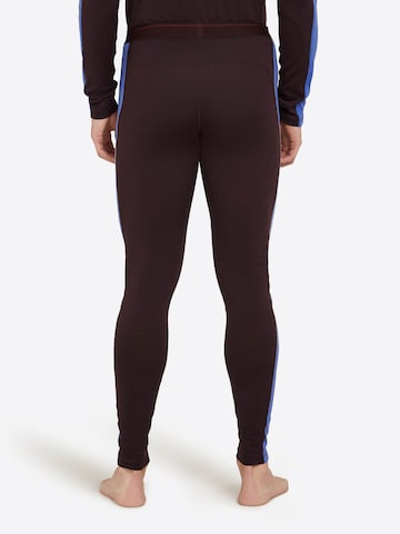 ICEBREAKER Skinny Sports trousers '200 Oasis' in Brown