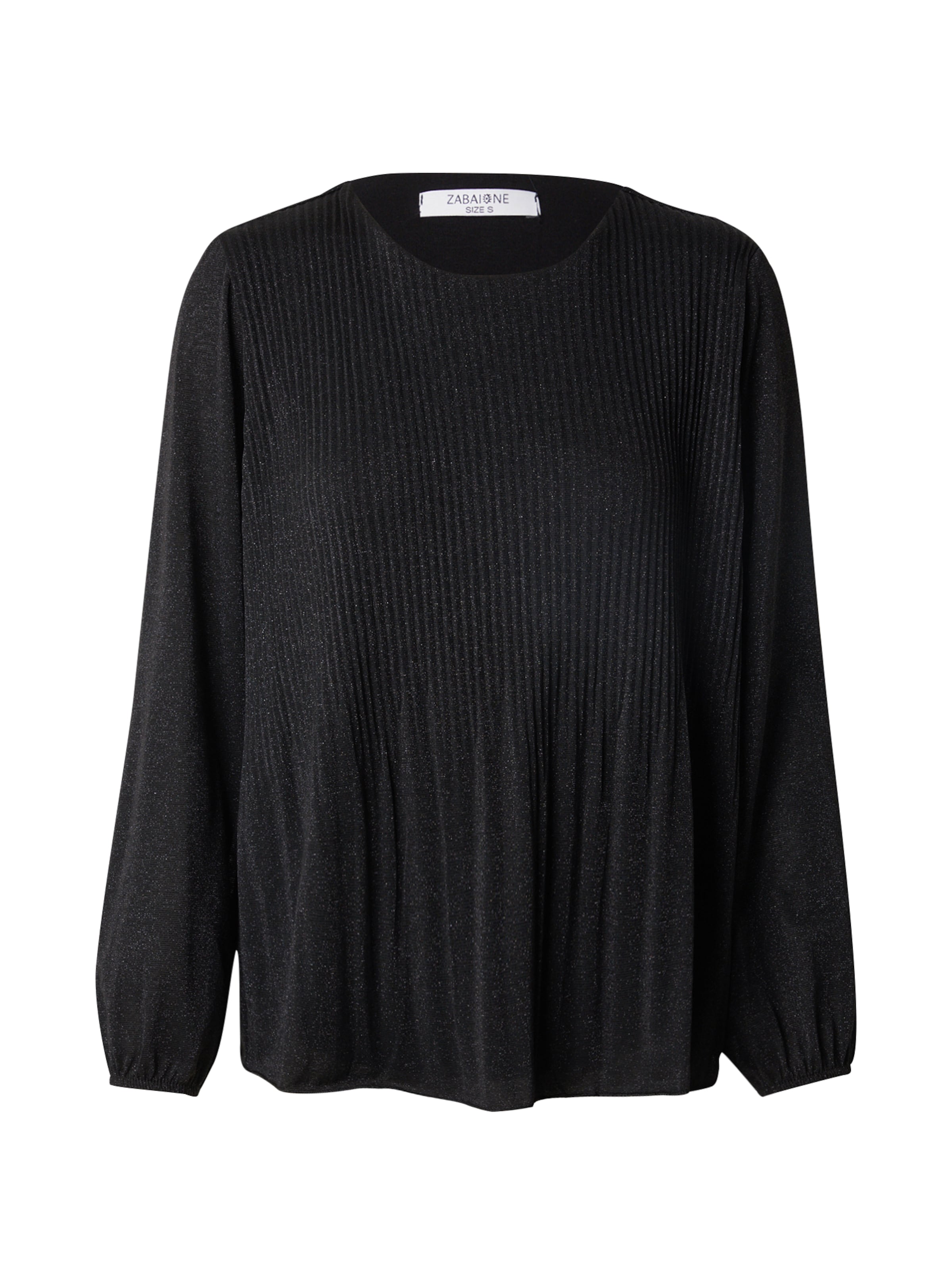 Camicia da donna 'En44isee' di ZABAIONE in nero: frontale