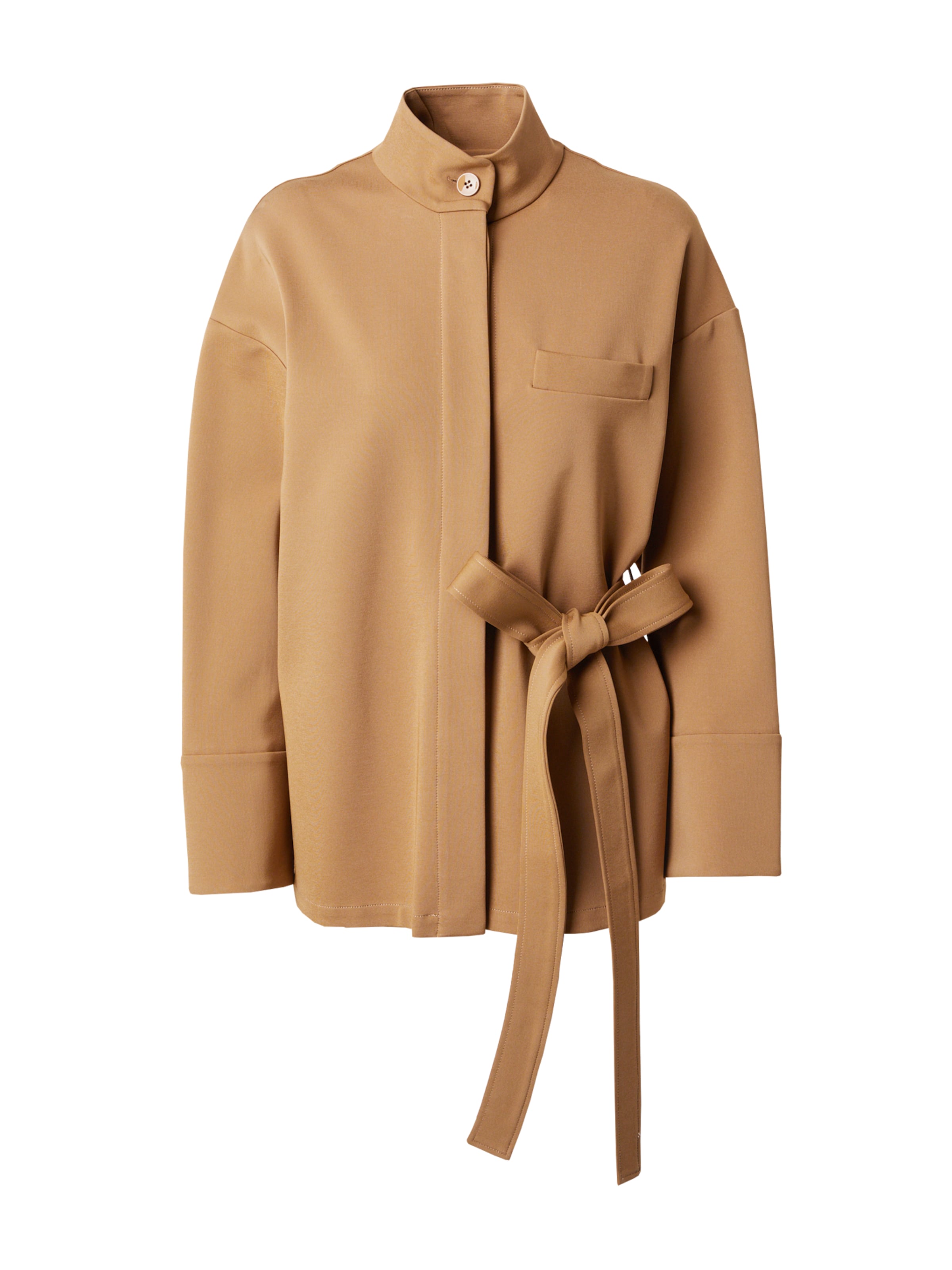 MM by Max Mara Kurtka przejściowa w kolorze brązowy: przód