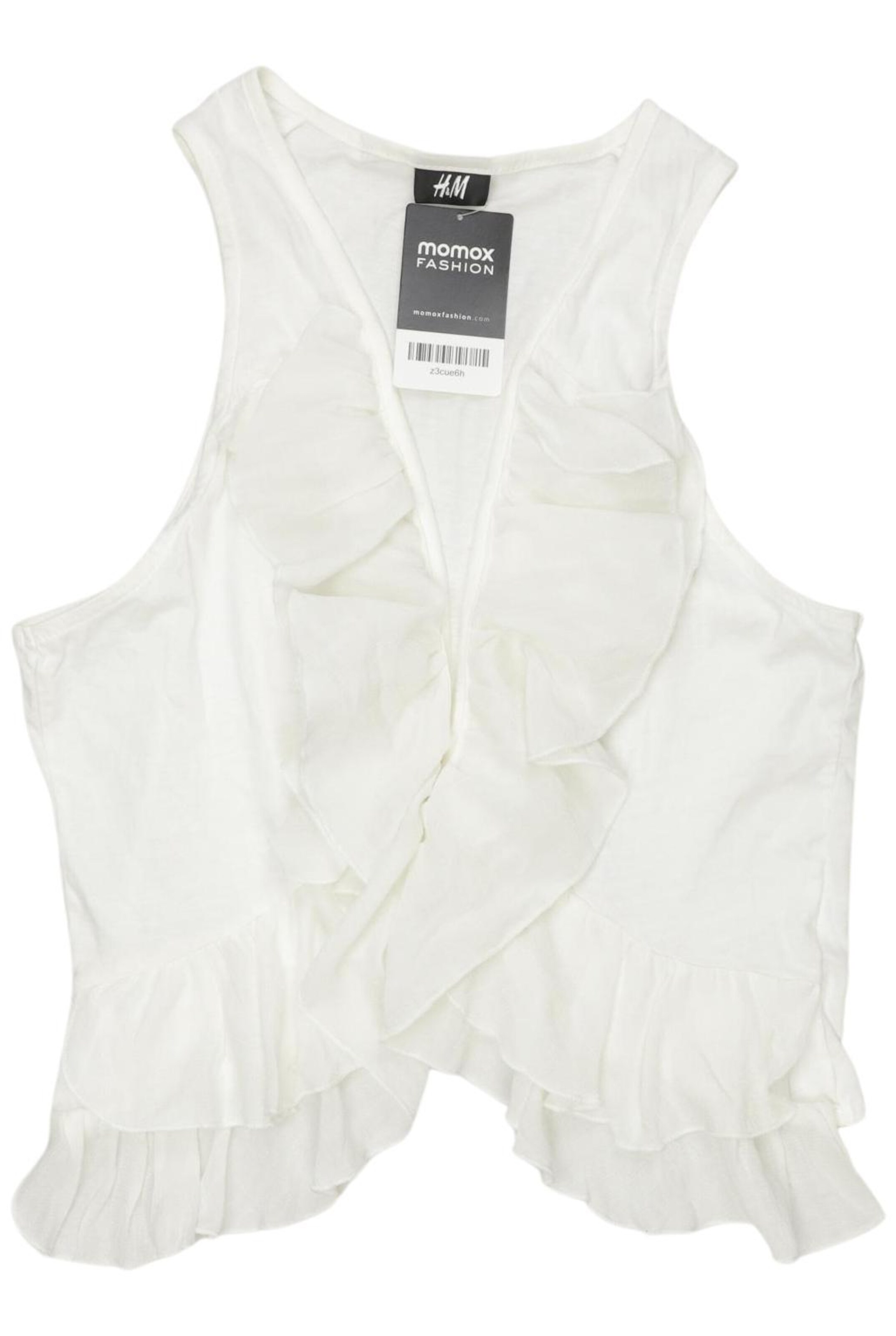 H&M Vest in M in White: front