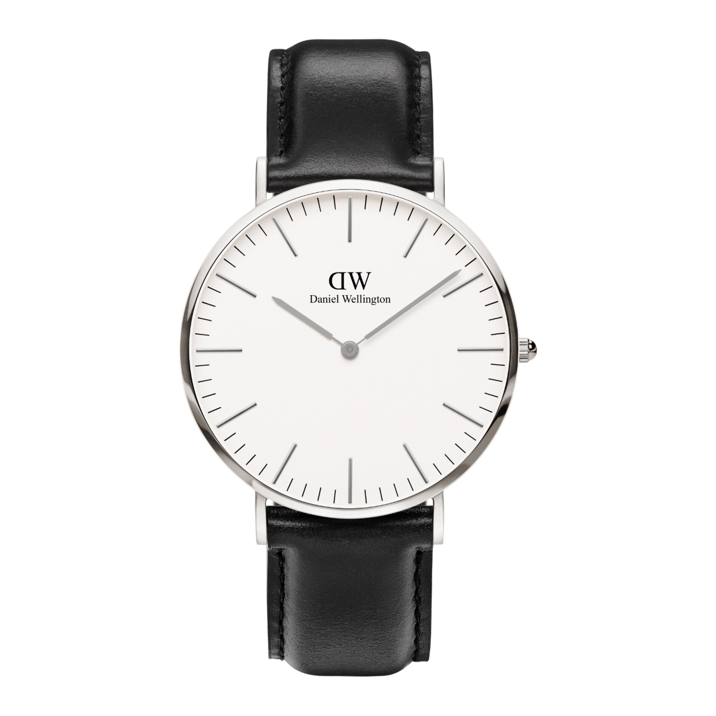 Daniel Wellington Analog Watch 'Sheffield' in Black: front
