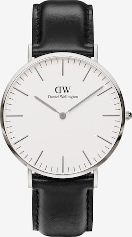 Daniel Wellington Analog watch 'Sheffield' in Black: front