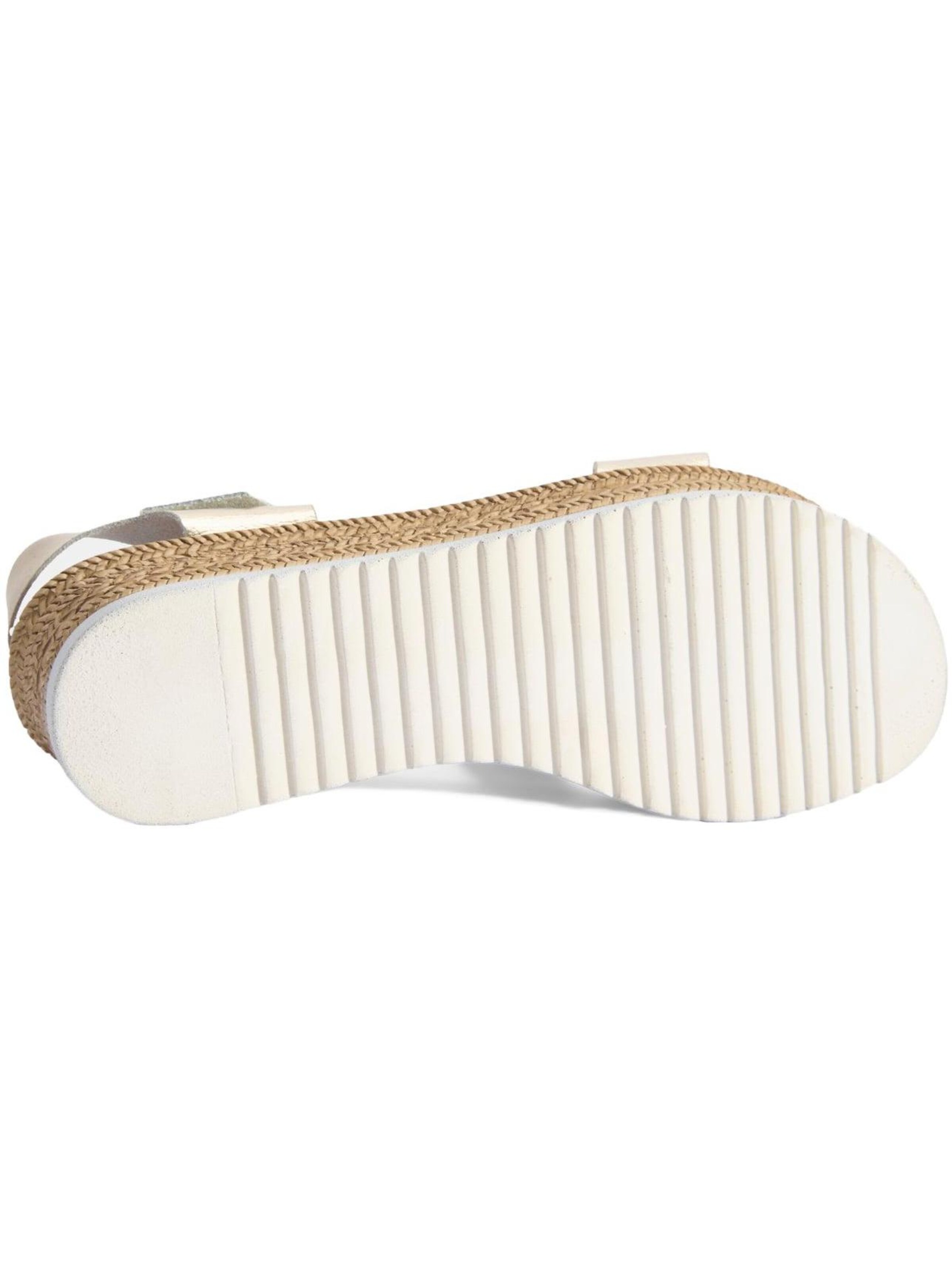 Desa Sandals 'Keilsandalen' in Gold