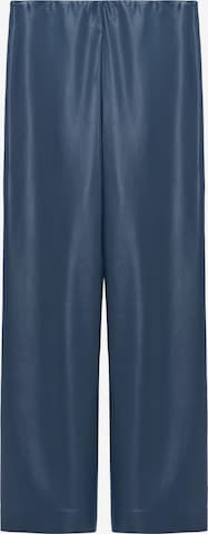 Adolfo Dominguez Flared Hose in Blau: Vorderseite