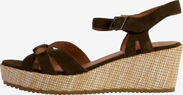 Emilie Karston Sandals in Green: front