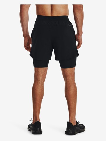 UNDER ARMOUR Regular Workout Pants in Black