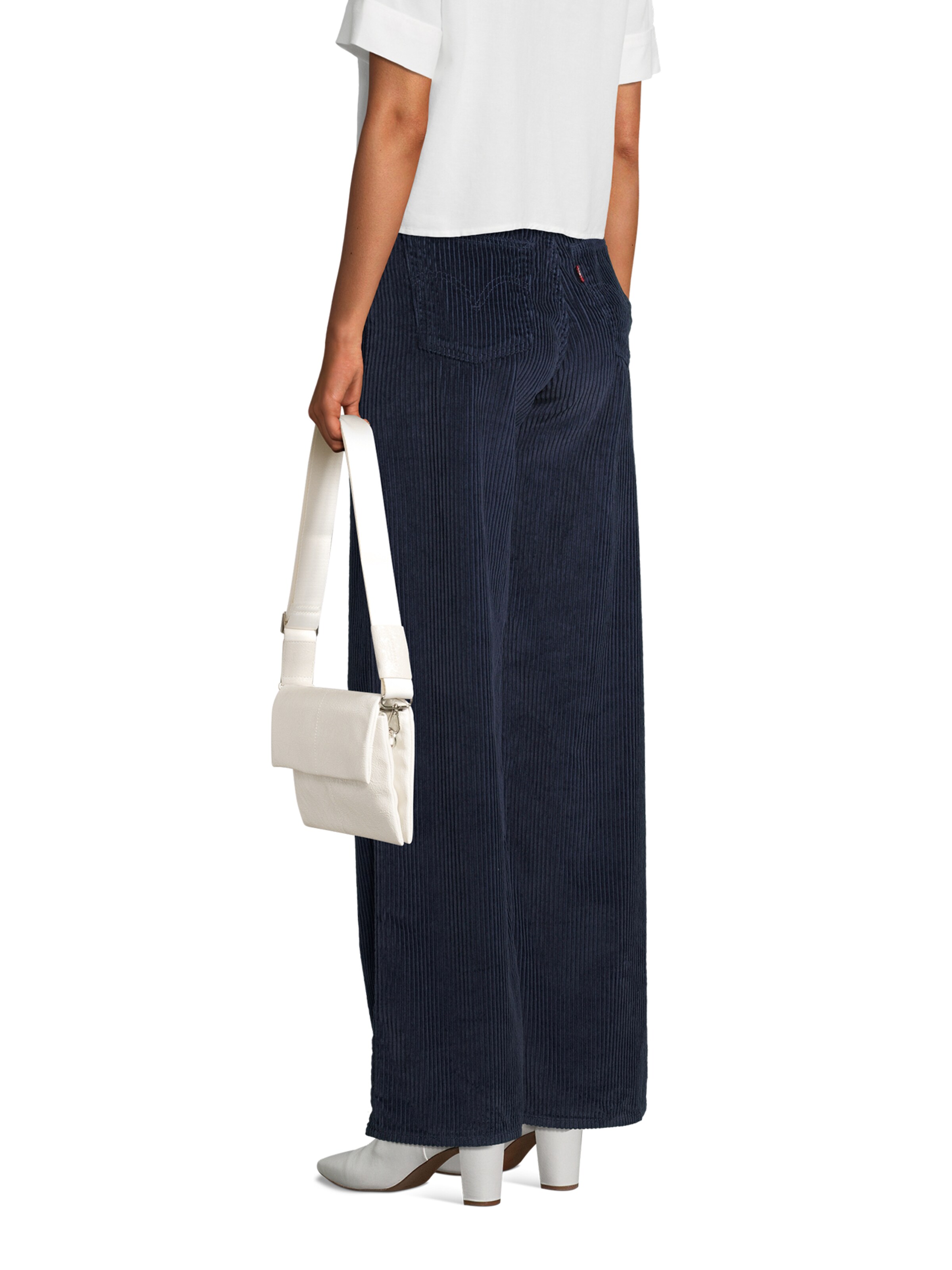 Sac à bandoulière 'VEJEN' Seidenfelt en blanc : devant