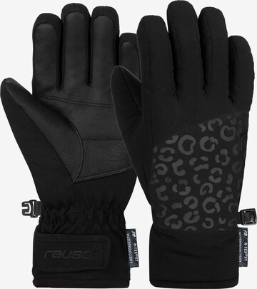 REUSCH Athletic Gloves 'Beatrix' in Black: front