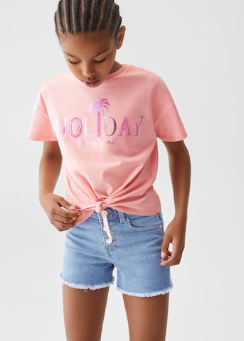 MANGO KIDS Shirt 'Cuba' in Pink