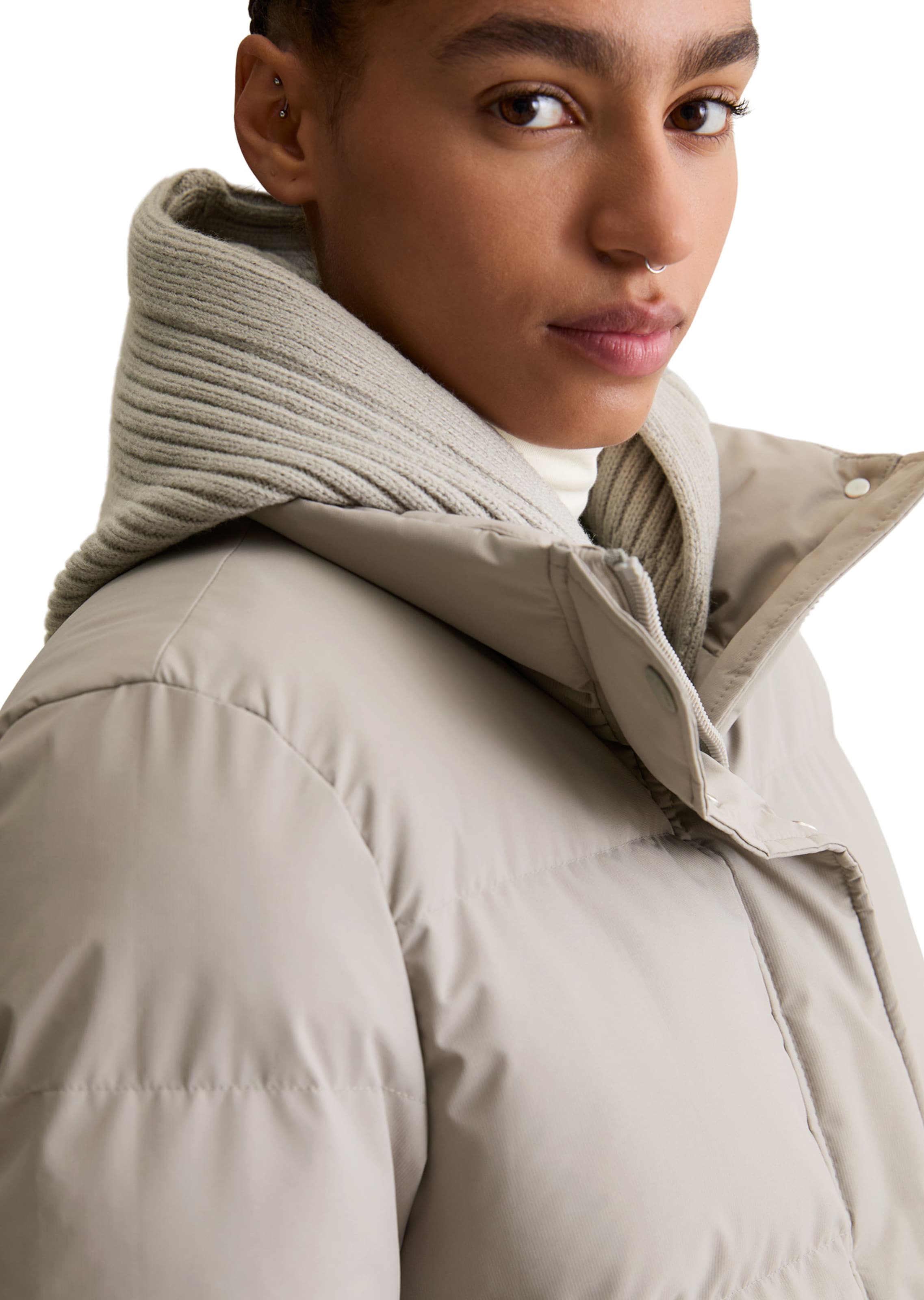 Marc O'Polo DENIM Tussenmantel in Grijs