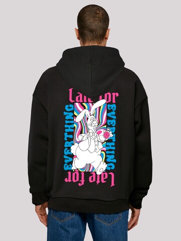 Sweat-shirt 'Alice im Wunderland Heroes of Childhood' F4NT4STIC en noir