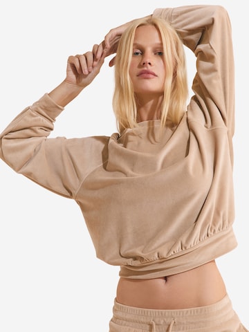Camicia da notte 'Bayron' di ETAM in beige