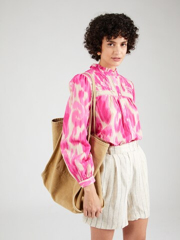 Emily Van Den Bergh Bluse in Beige