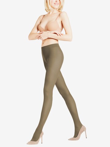 FALKE - Collants 'Matt Deluxe' em castanho