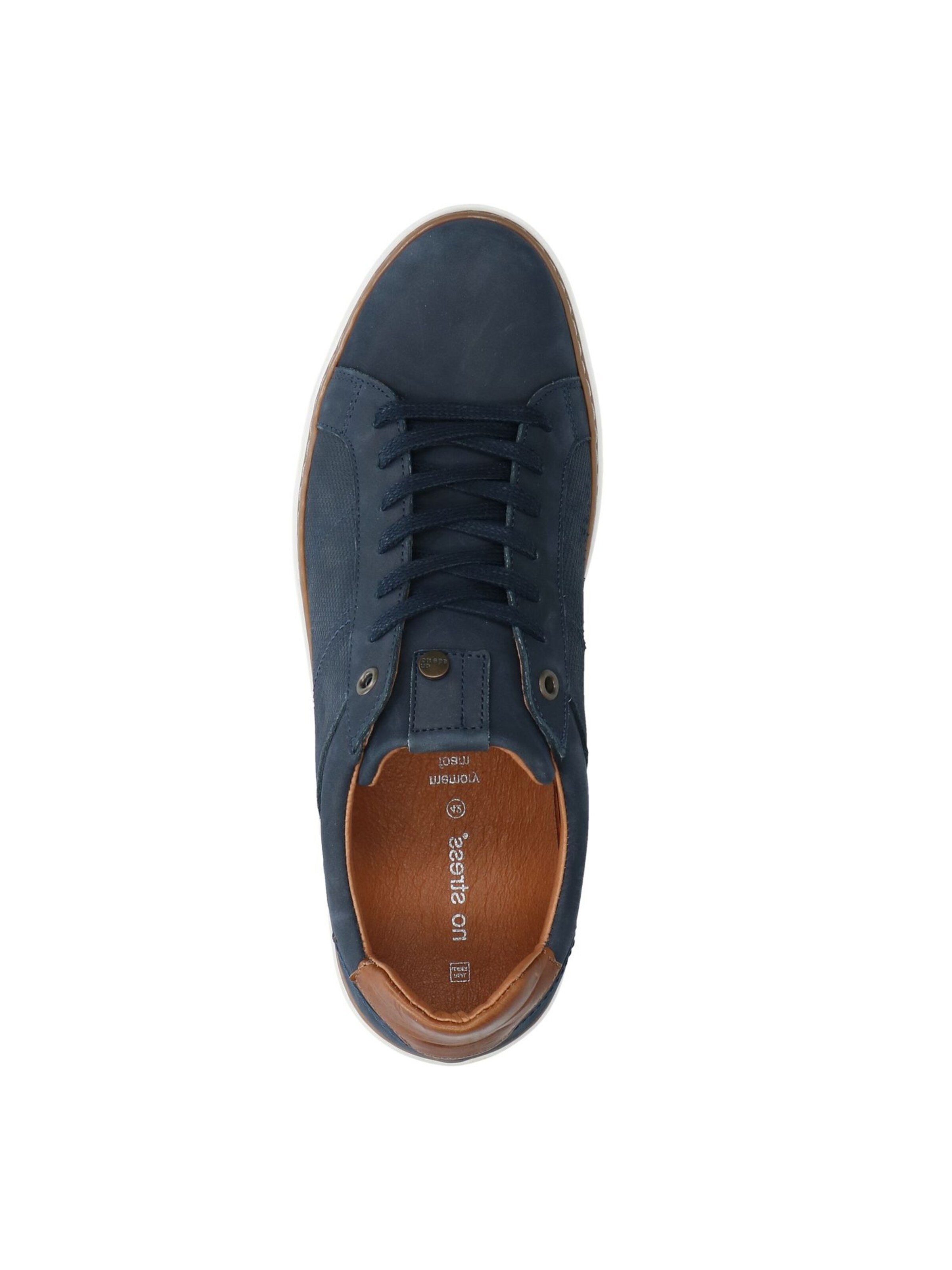 Baskets basses no stress en bleu