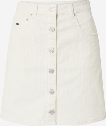 Tommy Jeans Spódnica w kolorze biały: przód