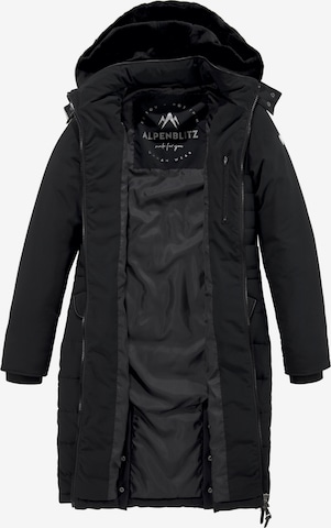 ALPENBLITZ Winter Coat in Black