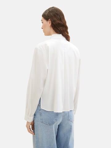 TOM TAILOR - Blusa em branco