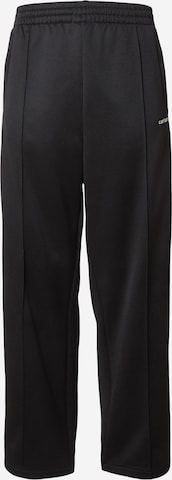 Carhartt WIP Wide Leg Housut 'Bolar' värissä musta: etupuoli