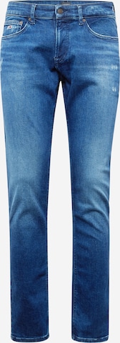 Tommy Jeans Regular Jeans 'SCANTON' in Blauw: voorkant