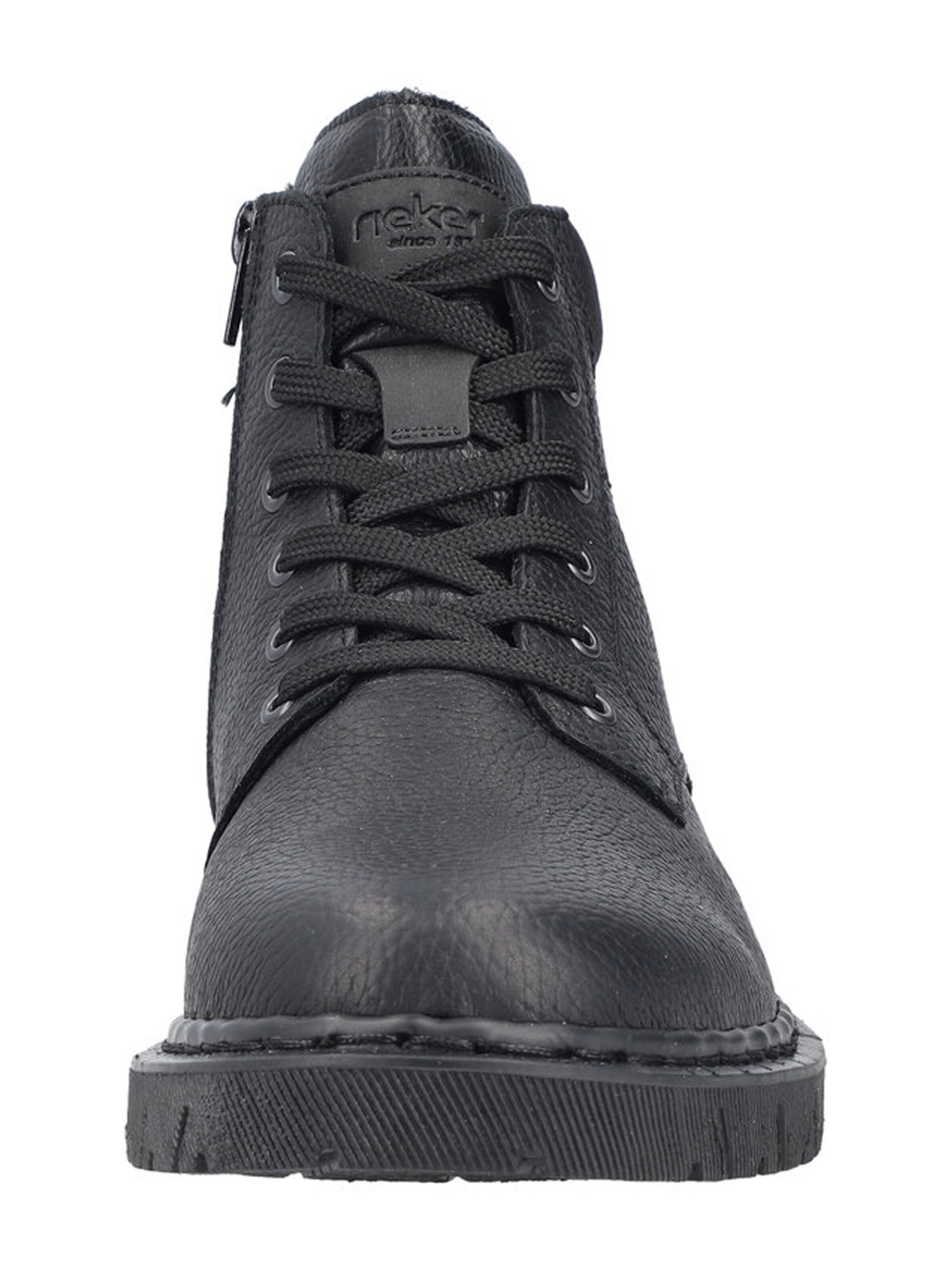 Rieker Šněrovací boty – černá