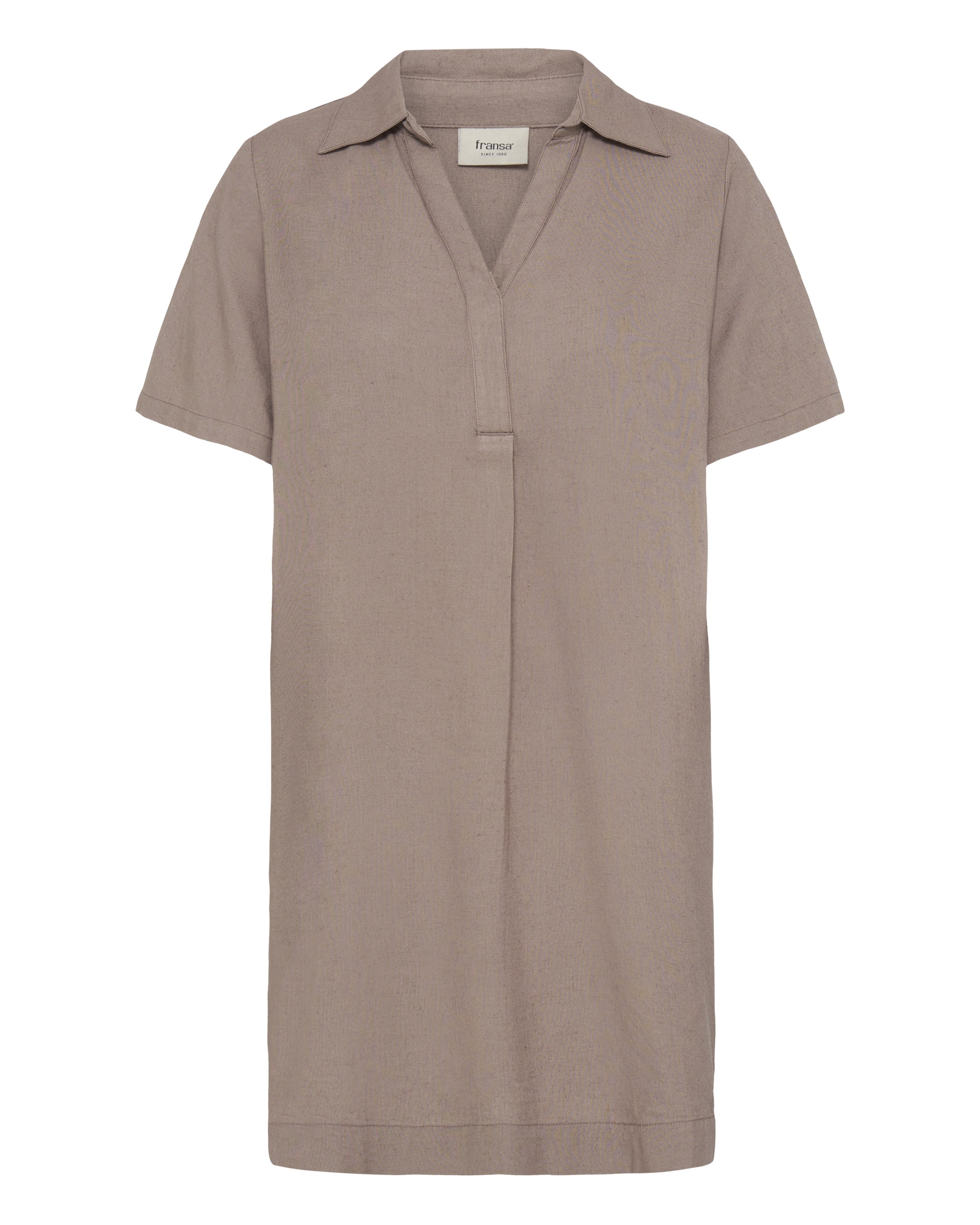 Fransa Jurk in Beige: voorkant