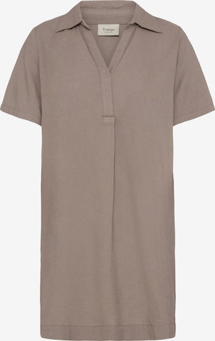 Robe Fransa en beige : devant