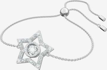 Swarovski - Pulsera en plata: frente